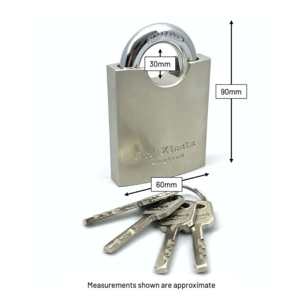 Container Door Lock 60mm Protected Shackle