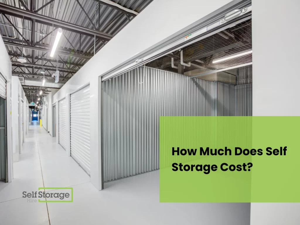 Self storage cost